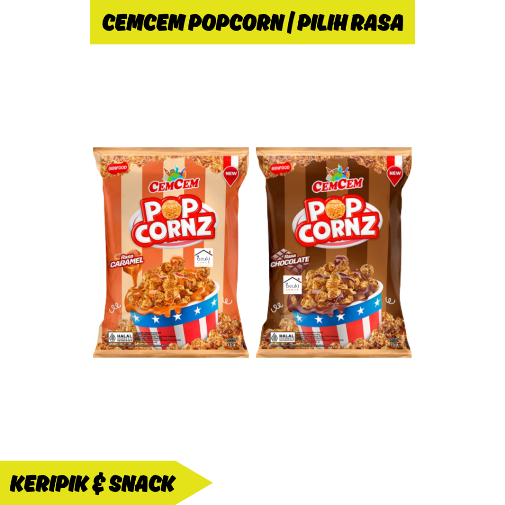 

CemCem Popcorn Berondong Jagung Manis Berbagai Varian Pilih Rasa