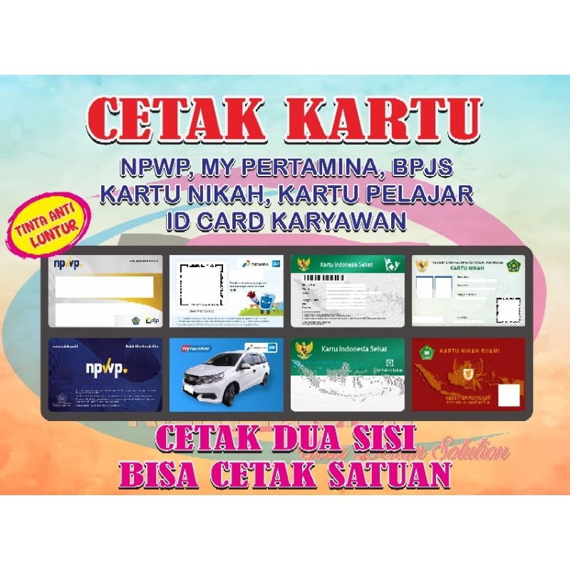 

Cetak PVC