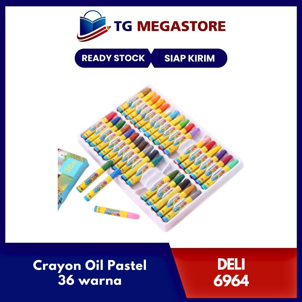 

Crayon Oil Pastel 36 warna - 6964