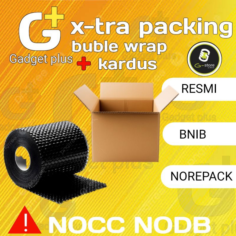 

xtra packing bubble wrap dan kardus