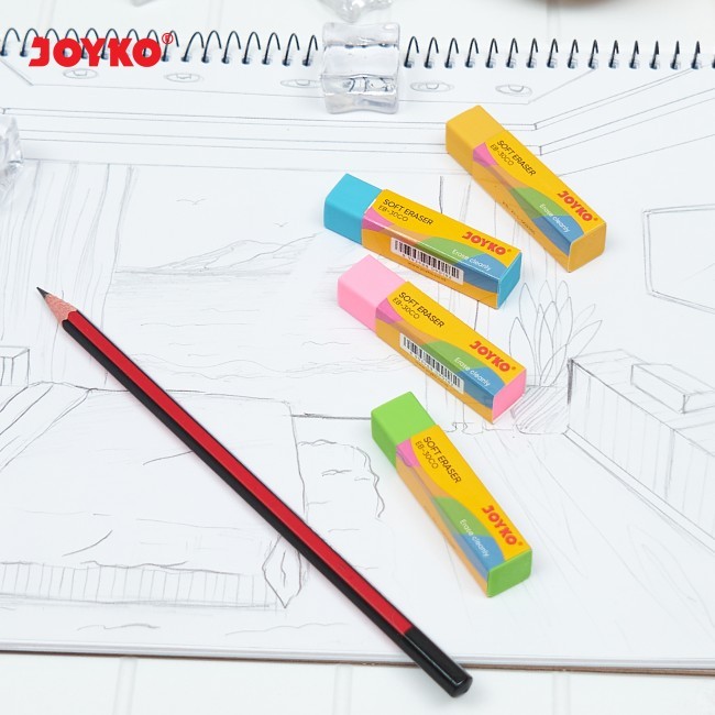 

PENGHAPUS JOYKO ER/EB30CO/ JOYKO ERASER/ PENGHAPUS PENSIL JOYKO (1PC)