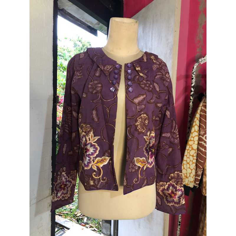 Outer Batik Ungu