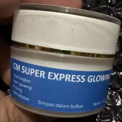 CM SUPER EXPRESS GLOWING SHINESKIN night cream