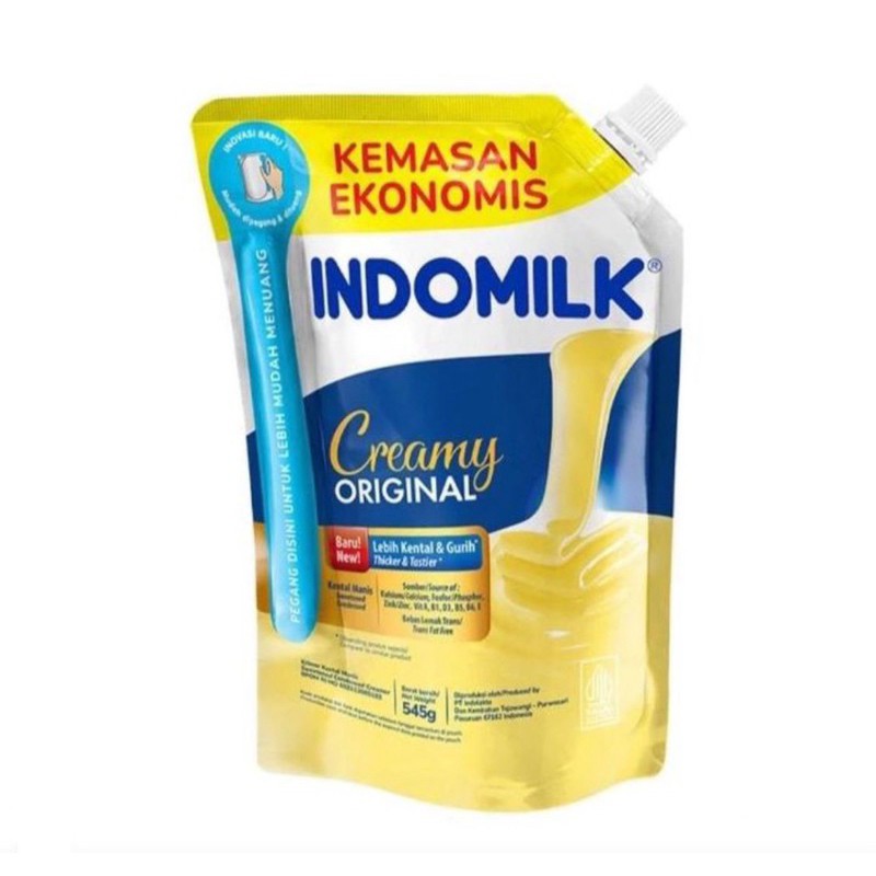 

Indomilk Krimer Kental Manis 545g Susu Kental Manis Pouch