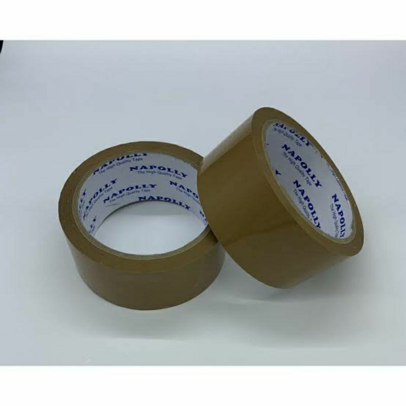 

Lakban DAN COKLAT NAPOLLY TAPE ISOLASI 45mmx90Y