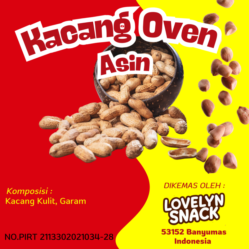 

KACANG KULIT OVEN 250GR - 2KG | HARGA GROSIR