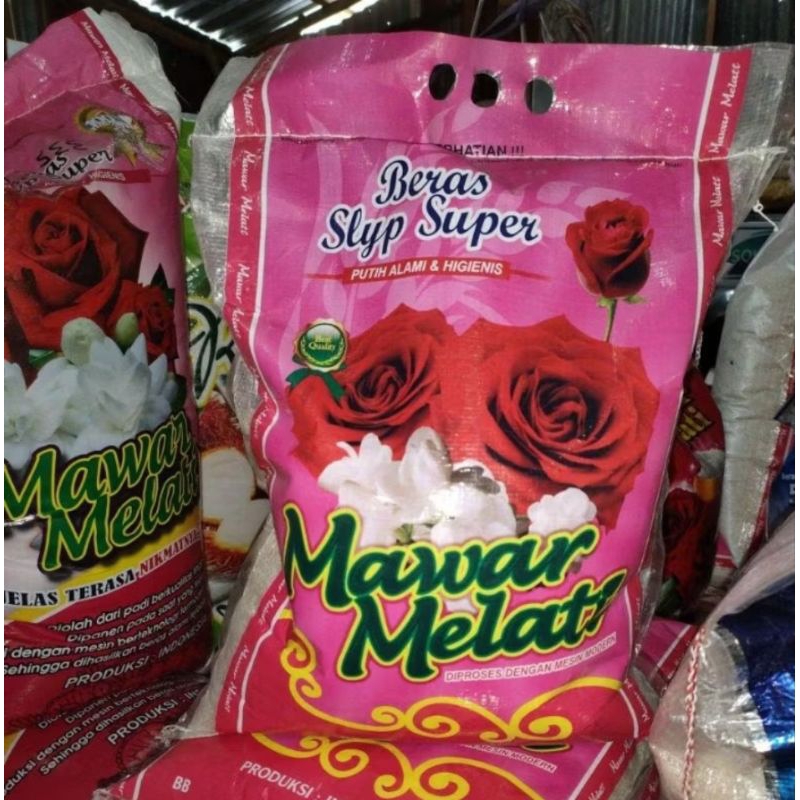 

beras cap mawar melati 5kg