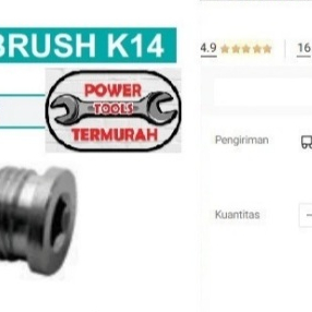 

Plug Brush K14 WIPRO Jet Cleaner APW40 K 14 APW 40 Spare Part