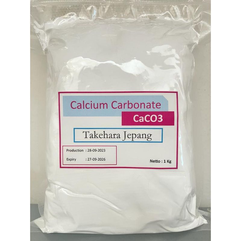 

Calcium Carbonate / CaCO3 Food Grade Jepang 1 Kg