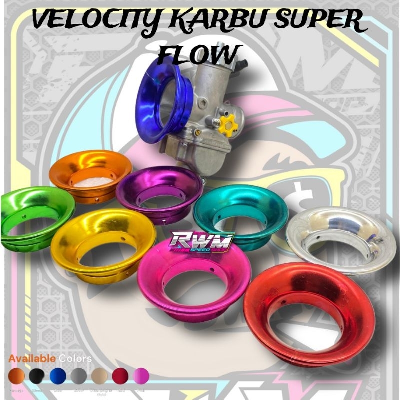 Velocity Karbu Super Flow Corong Karbu Pe PWK 28 30 32 35