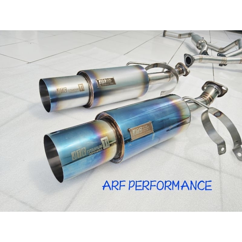 FULLSYSTEM knlalpot mobil BRIO MUFFLER jtc titanium ( replika ) ORIGINAL ARF PERFORMANCE