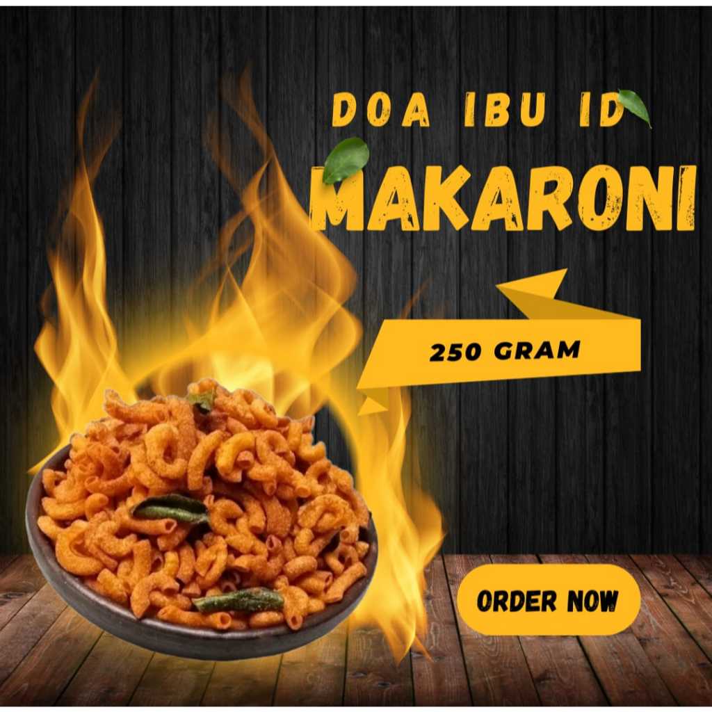 

MAKARONI RENYAH GURIH DAN LEZAT
