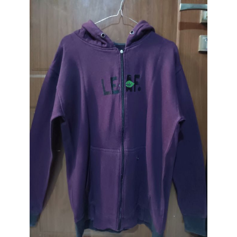 Jaket Leaf Ungu