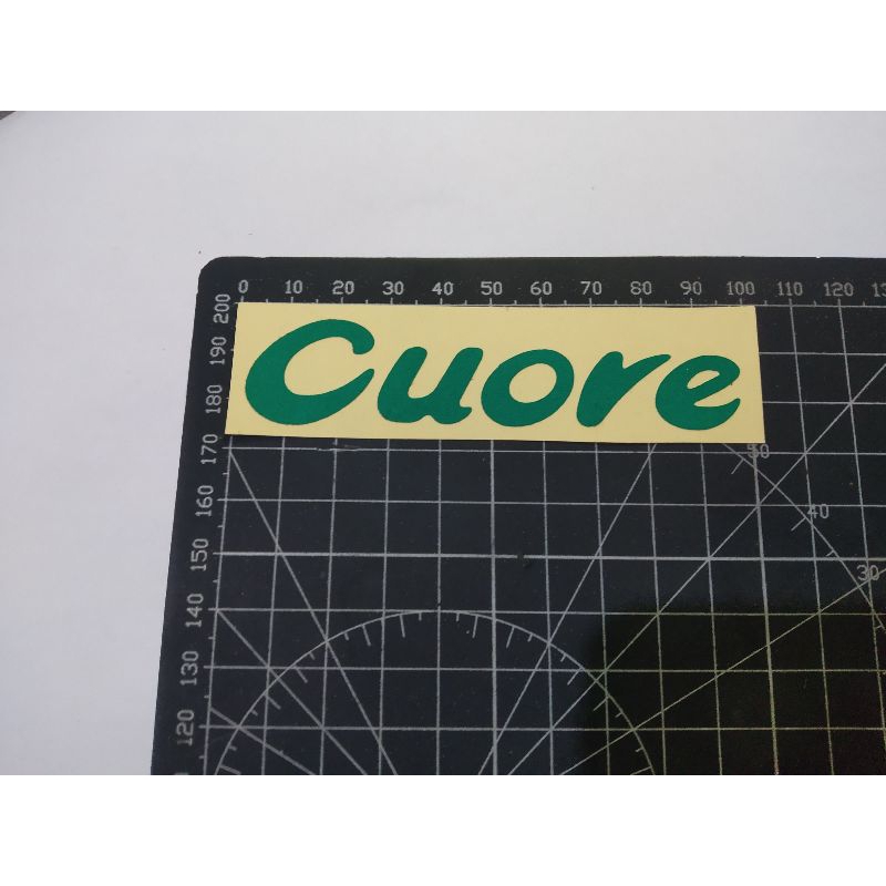 

stiker cutting cuore