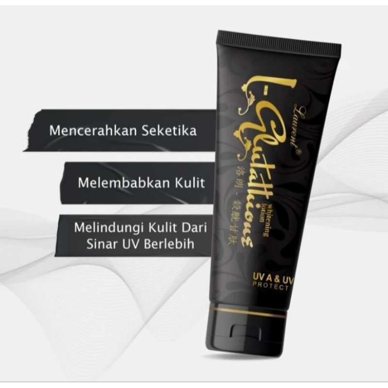 Laurent whitening body lotion glutathione