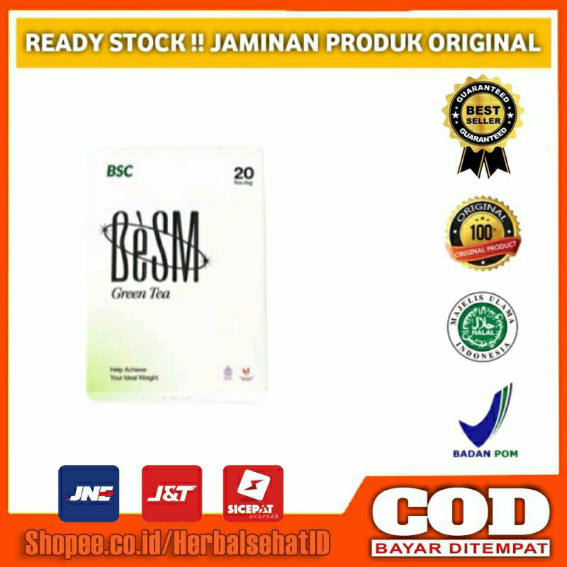 

BSC | BeSM Green Tea Herbal - Isi 20