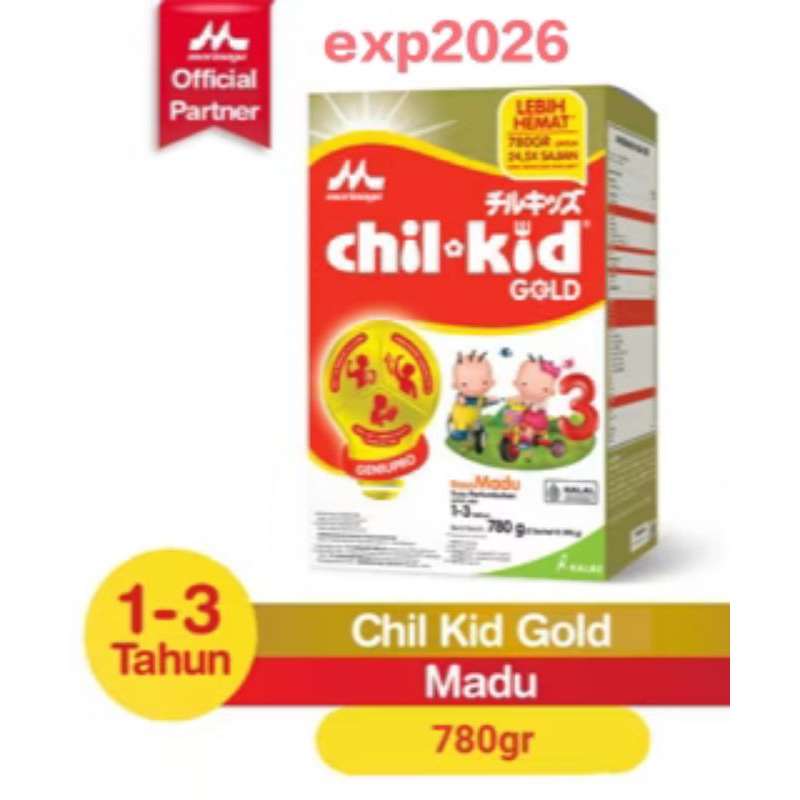 

CHILKID MORINAGA MADU EXP MARET 2026//780g dan vanilla1,56kg exp september 2025