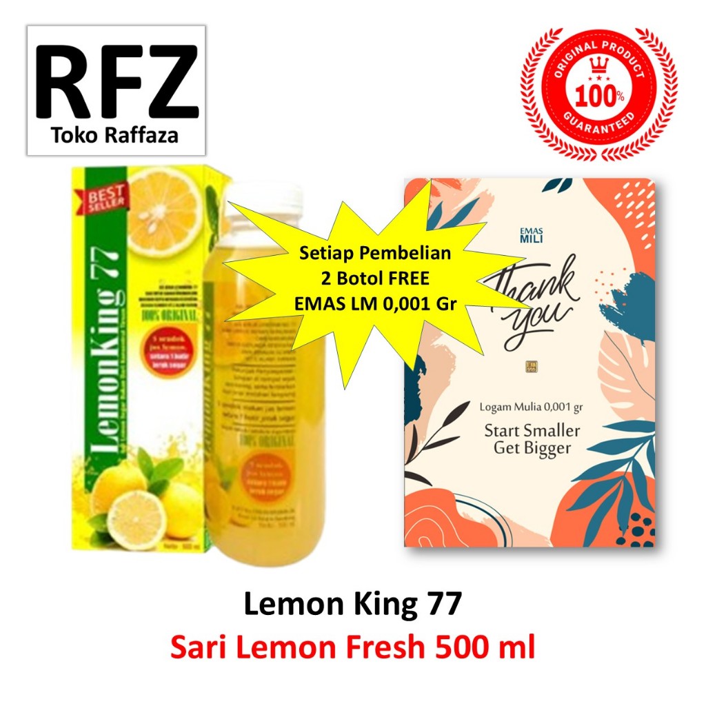

Lemon King 77 Sari Lemon Fresh 500 ml