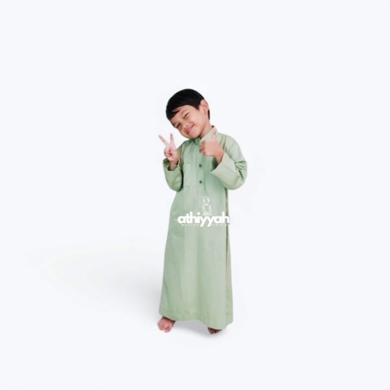 gamis anak bahan toyobo premium