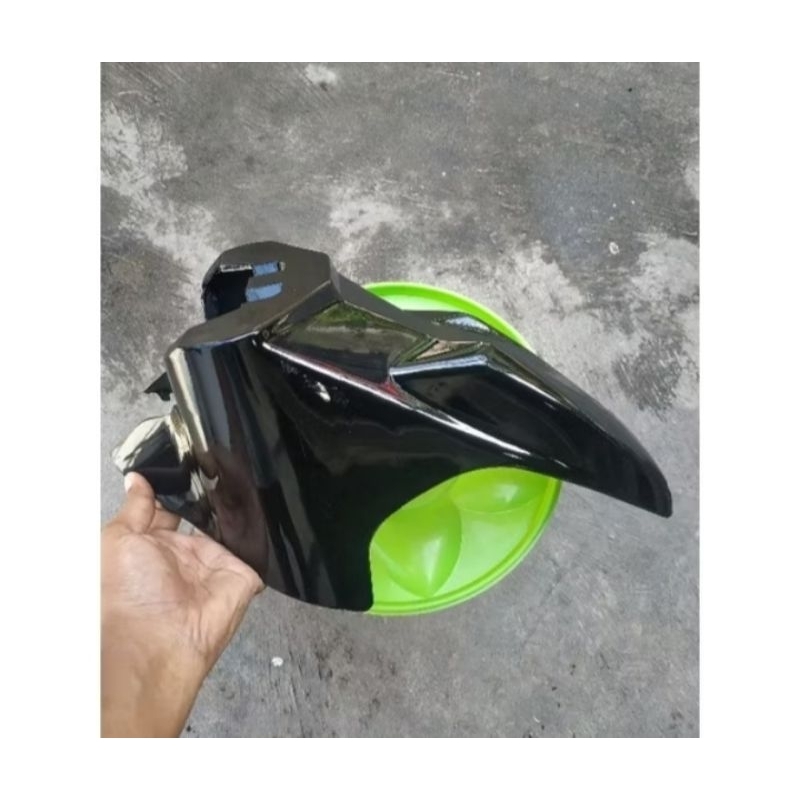 selebor depan Yamaha Jupiter z 2010 robot Z1 Jupiter robot hitam glossy