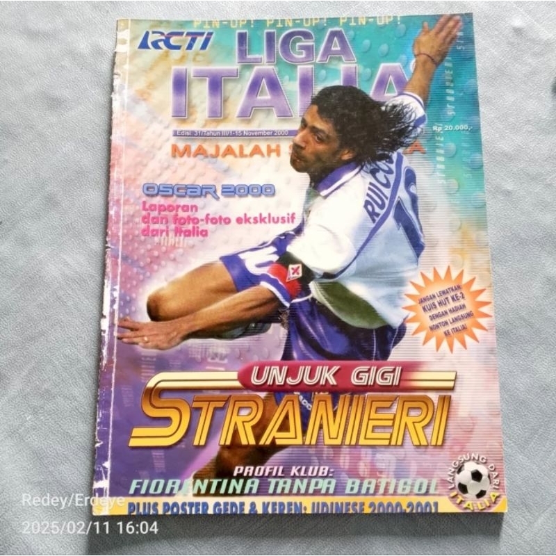 Majalah Liga Italia November 2000