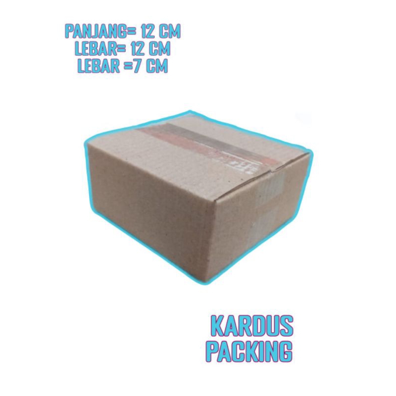 

kardus packing uk 12x12x7 kardus polos kardus sedang