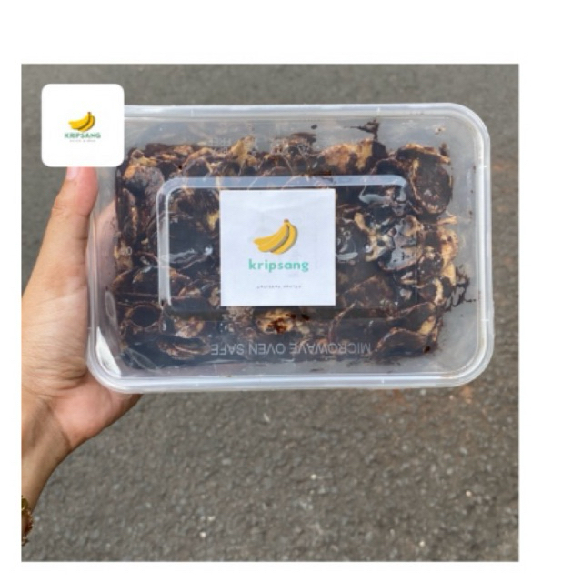 

KRIPIK PISANG COKLAT