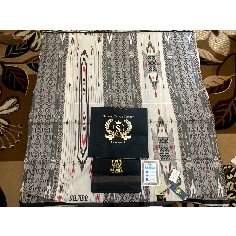 TERMURAH SARUNG SAJIRA FULL SUTRA ATBM JAHIT TENGAH BENANG DOUBLE ORIGINAL