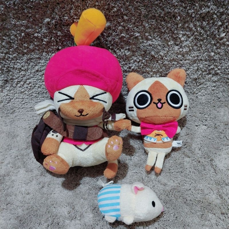 Boneka plush monster hunter