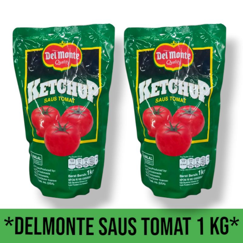 

Delmonte saus tomat 1kg