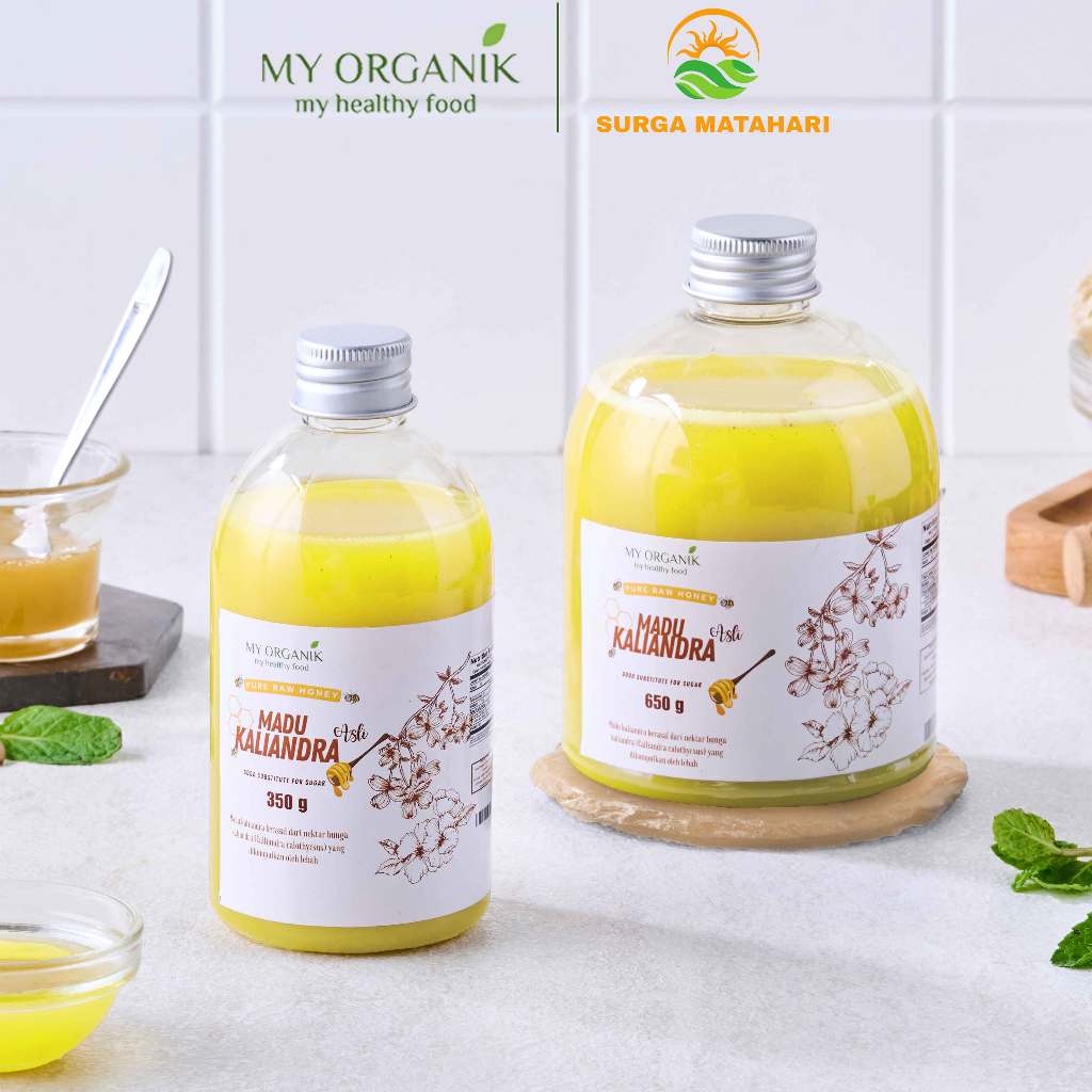 

My Organik Pure Raw Honey Madu Kaliandra Madu Asli Premium Pure Original 100% Murni