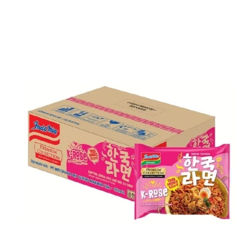 

INDOMIE KOREAN RAMYEON K-ROSE 85 GRAM 1 DUS