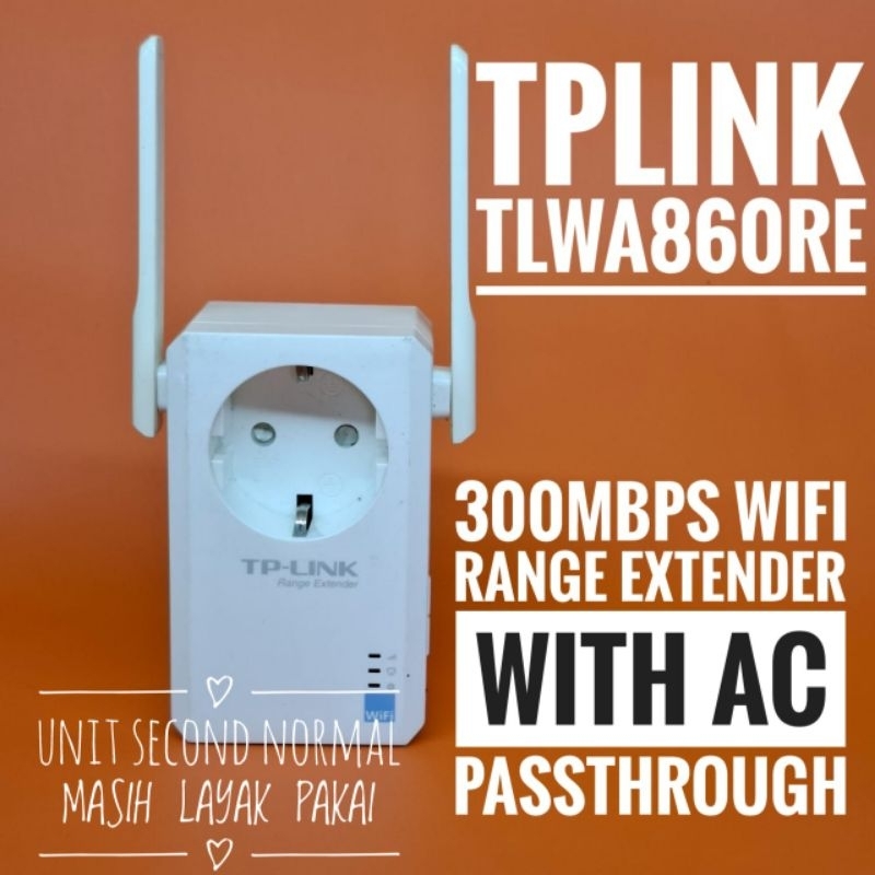 Repeater Wifi TPLINK TL-WA860RE 300Mbps Wifi Range Extender