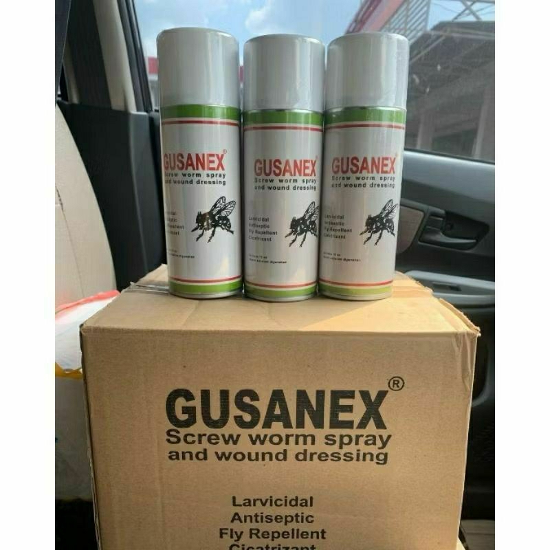 

GUSANEX MENCEGAH PMK OBAT SEMPROT PERAWATAN LUKA HEWAN TERNAK SAPI KAMBING ANTI LALAT TERBAIK ORIJINAL