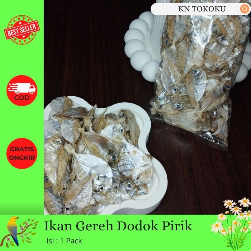 

1 Pack Ikan Gereh Dodok Pirik Kecil Gurih Tidak Asin | 1 Pack Udang Kecil Rebon Ebi Sayur