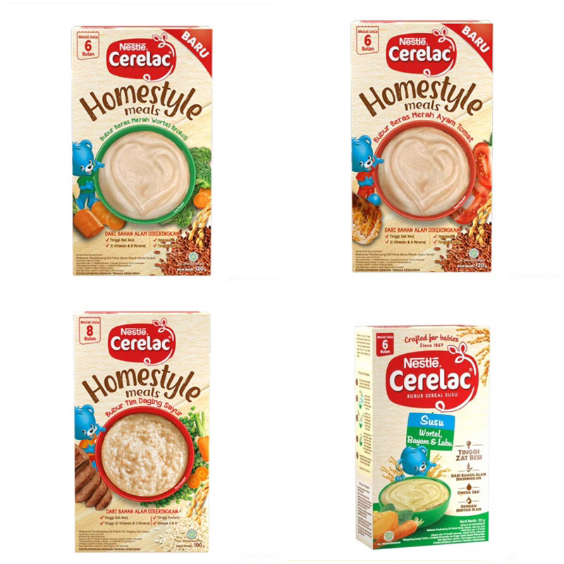 (Misha) Nestle Bubur Bayi Cerelac 120gr