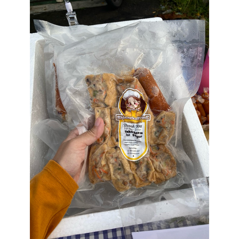 

Tahu Bakso Isi Sayur (Frozen) Bhinneka by Me