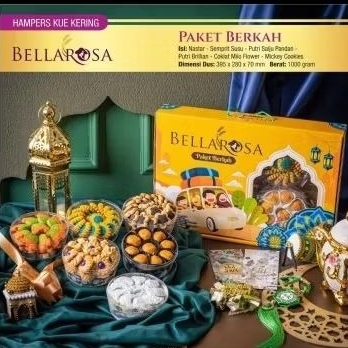 

Bellarosa hampers kue kering (paket berkah) isi 6