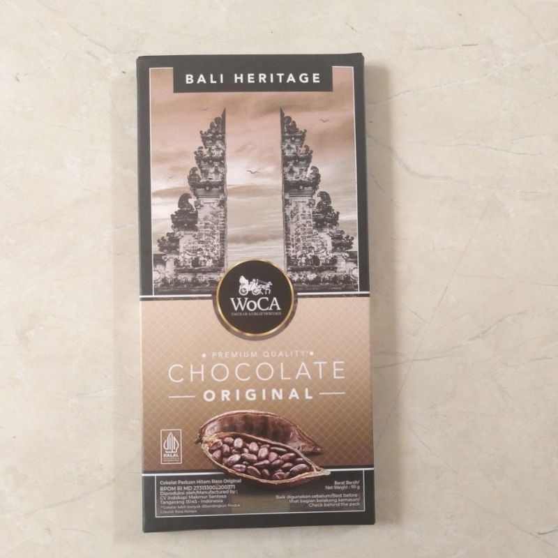 

woca bali heritage premium chocolate 90gr