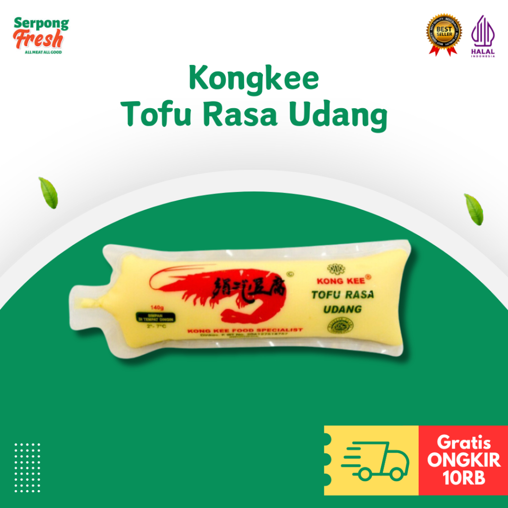 

Kongkee Tofu Rasa Udang Tahu Telur Jepang
