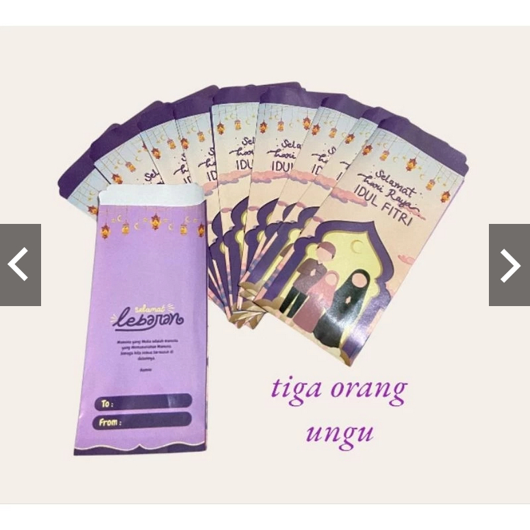 

Amplop lebaran panjang aesthetic unik 2025 isi 50 lembar lebih hemat uang tidak dilipat