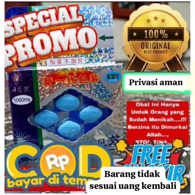 PIL BIRU CINHA OBT KUAT TRADISIONAL ASLI ORIGINAL - ORIGINAL ASLI OBAT PRIA TAHAN LAMA