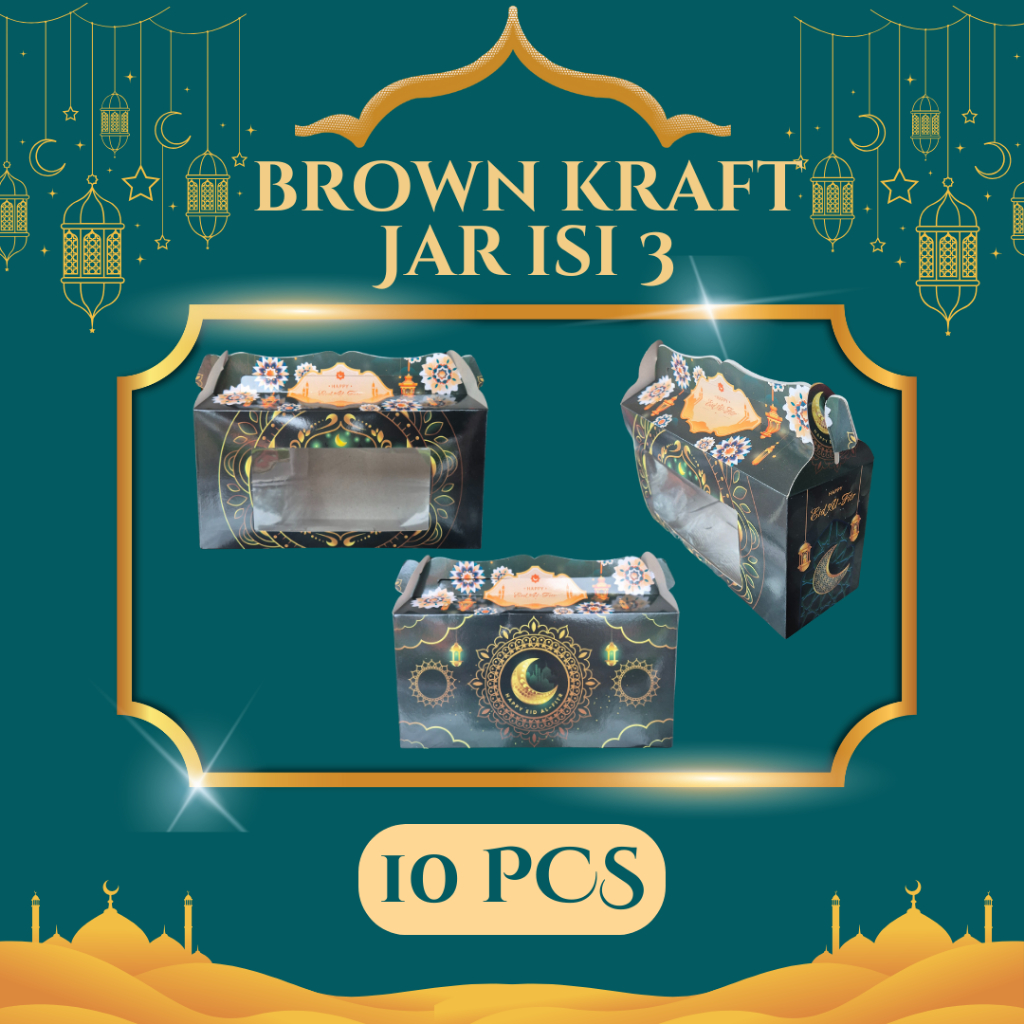

Box Kaca Duplex Jar isi 3 Lebaran