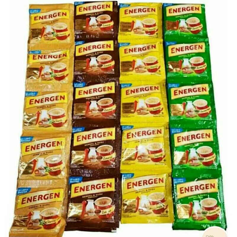 

Energen Cereal 1renteng 10 sachet