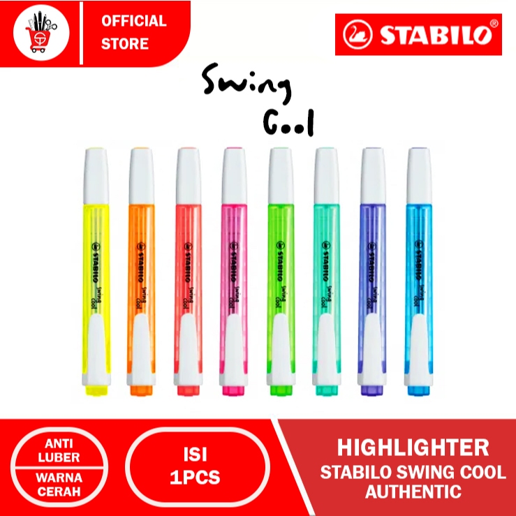 

Highlighter | Stabilo | Penanda Berwarna Stabilo Swing Cool
