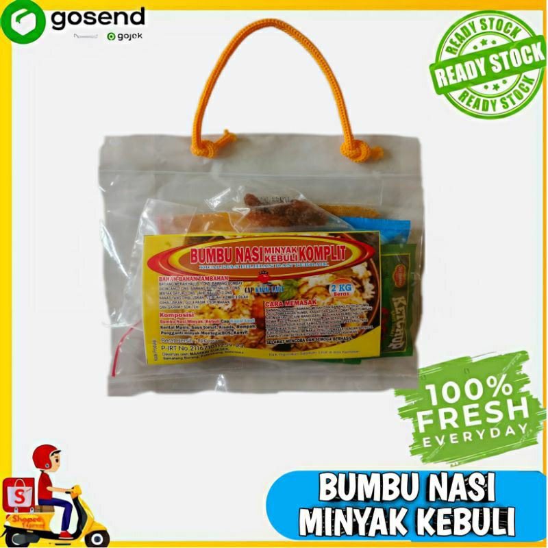 

Bumbu nasi minyak kebuli - sayuran segar - Tukang Sayur Palembang