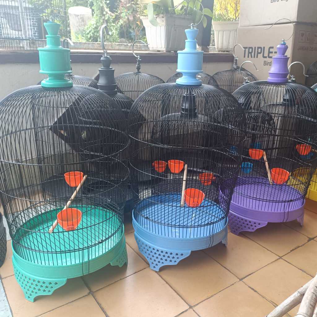 Sangkar D38 T77 Perkutut Tekukur Derkuku Puter Kutut Tekukur Ram Besi Tebal kualitas Premium Presisi
