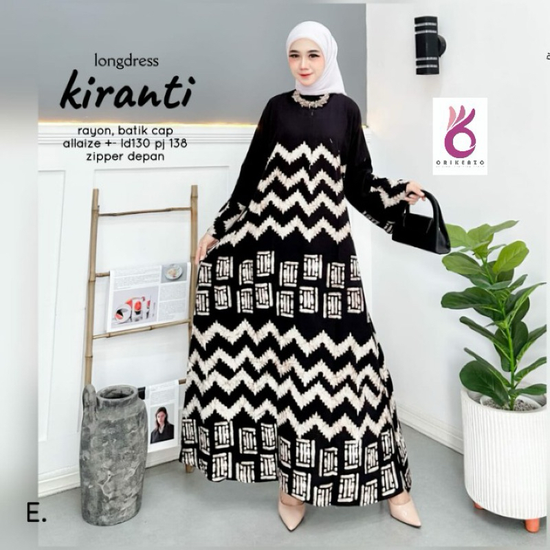 Dress Batik solo ORI Katun Rayon Homedress JUMBO Daster Kiranti Longdress Ayesha Saukia