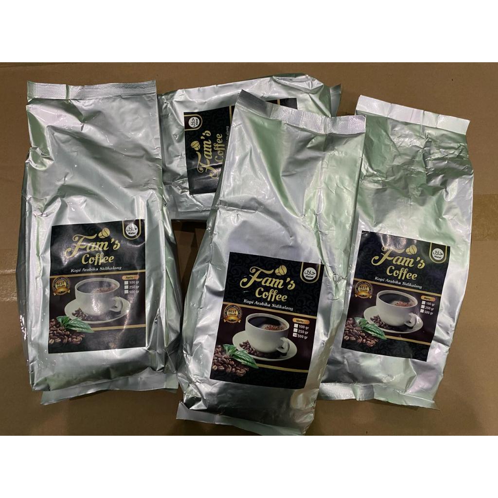 

FAMS COFFE BUBUK KOPI SIDIKALANG ARABIKA 500 GR