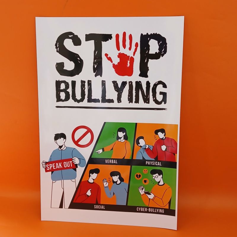 Poster Stop Bullying - Poster Sekolah